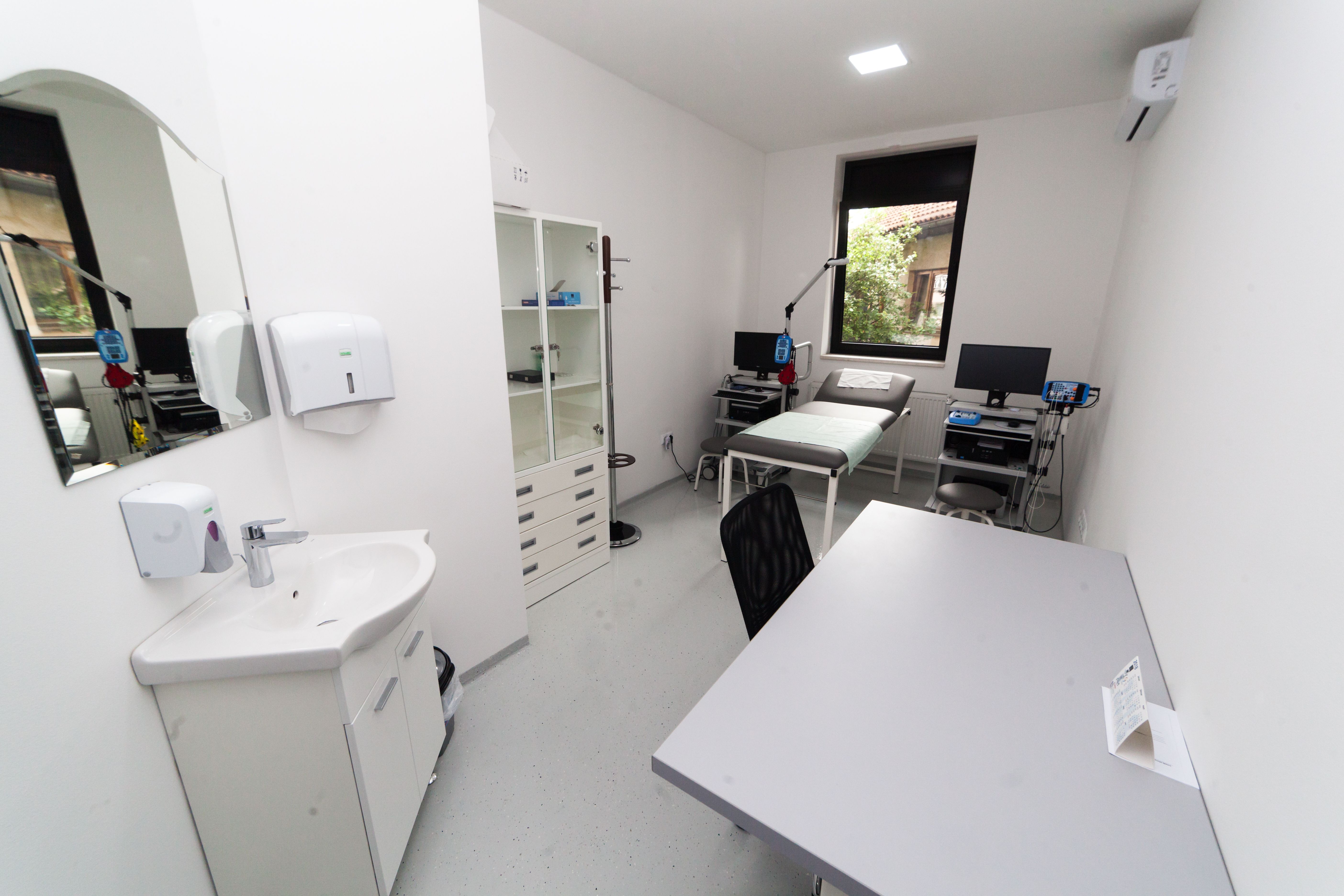 Examination room at Chest Care Clinic